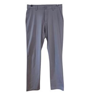 Rhone Commuter Pants Slim Fit in Smoked Pearl sz 31 Straight Leg 31X30 Golf